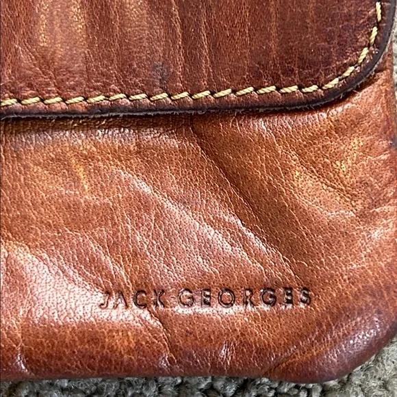 Jack Georges Leather Crossbody - Picture 3 of 6